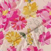 Floral Wholesale Digital Printed Fabric for Dress & Cloth